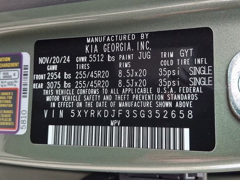 Used 2025 Kia Sorento SX image 29