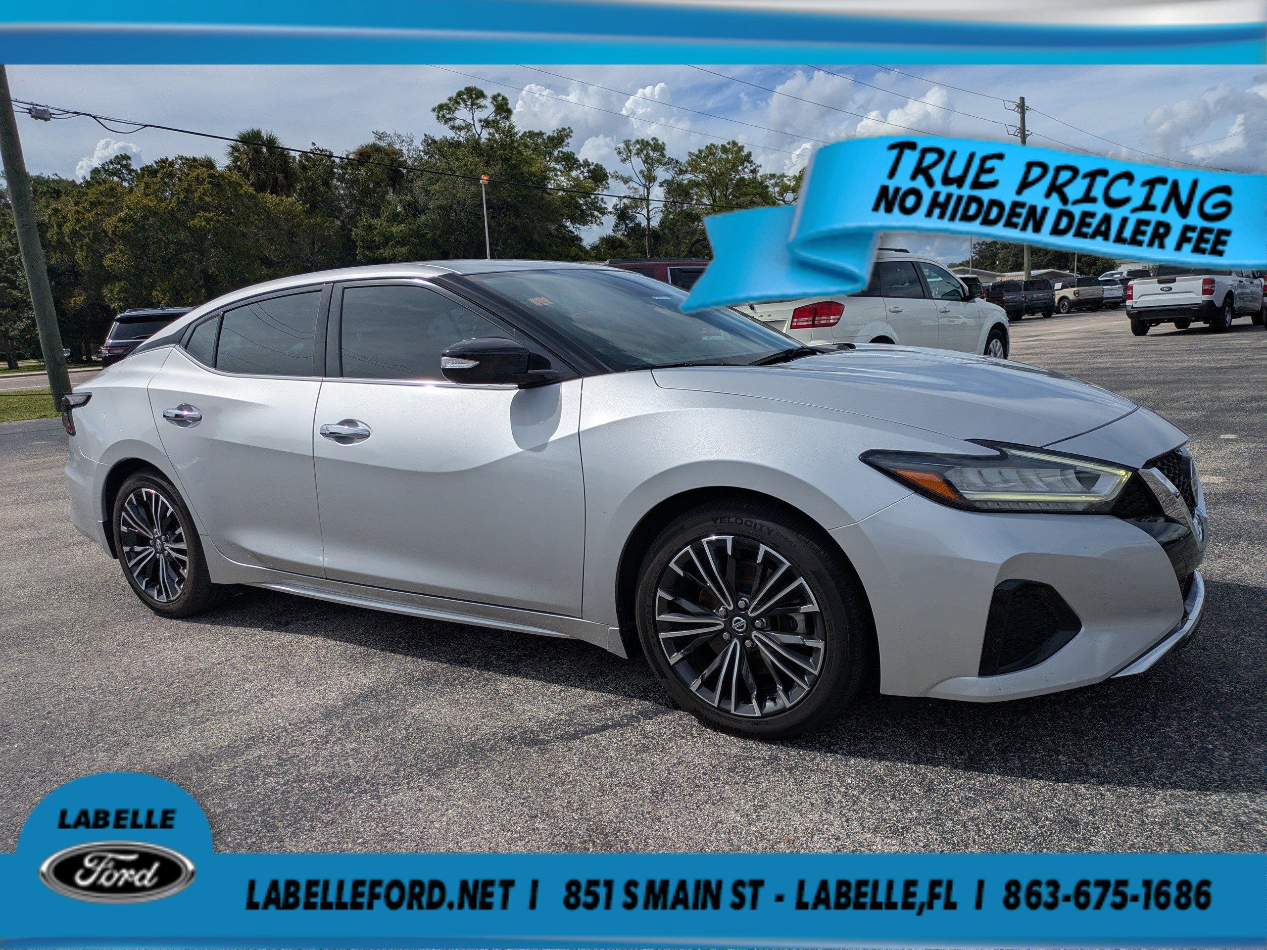 Used 2021 Nissan Maxima 3.5 SV w/ Floor Mat Group FWD image 1
