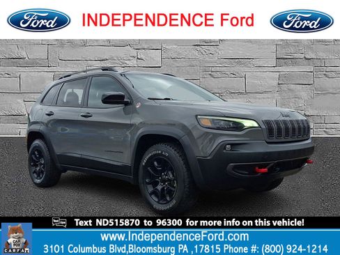 Used 2022 Jeep Cherokee Trailhawk w/ Sun, Sound & Nav Group AWD/4WD image 1