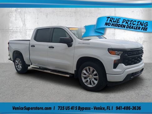 Used 2022 Chevrolet Silverado 1500 Custom RWD image 1