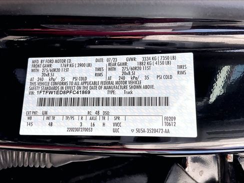 Used 2023 Ford F150 XLT w/ Equipment Group 302A High AWD/4WD image 34
