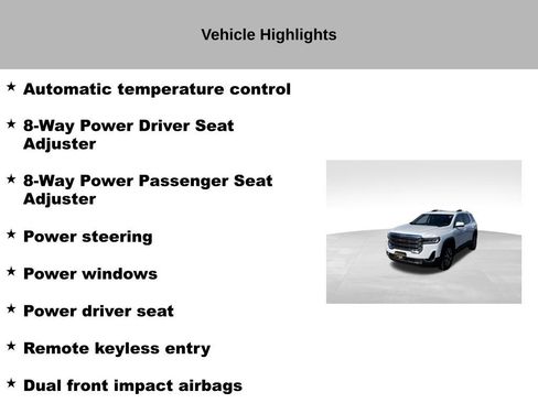 Used 2023 GMC Acadia SLT w/ Preferred Package AWD/4WD image 17