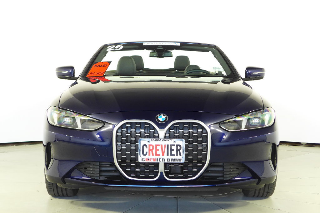 Certified 2025 BMW 430i Convertible w/ Convenience Package RWD image 3