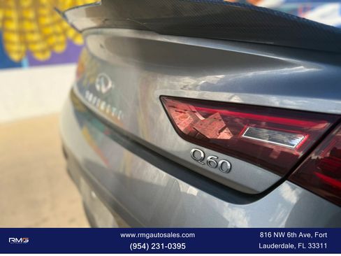 Used 2020 INFINITI Q60 3.0t Luxe image 7