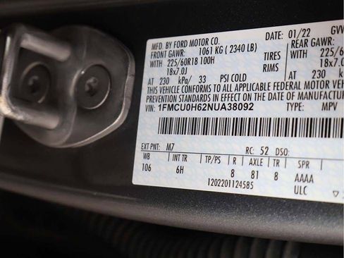 Used 2022 Ford Escape SEL FWD image 51