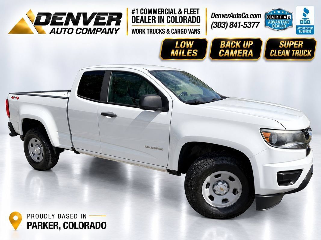 Used 2017 Chevrolet Colorado W/T w/ WT Convenience Package AWD/4WD image 1