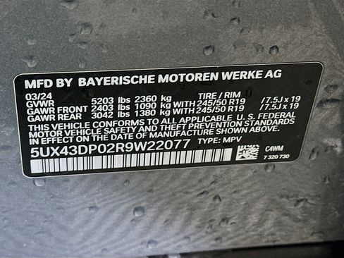 Used 2024 BMW X3 sDrive30i image 12