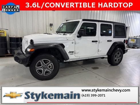 Used 2021 Jeep Wrangler Unlimited Sport w/ Technology Group image 1