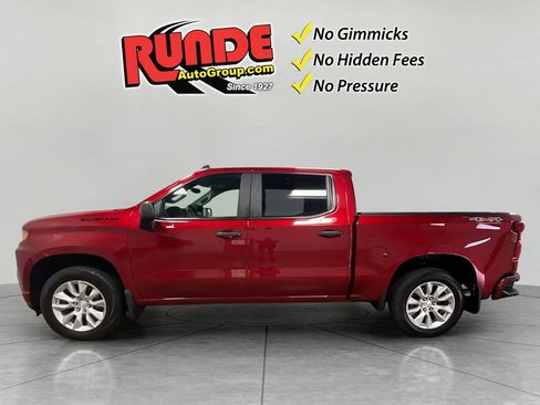 Used 2021 Chevrolet Silverado 1500 Custom w/ LPO, Dark Essentials Package AWD/4WD image 3