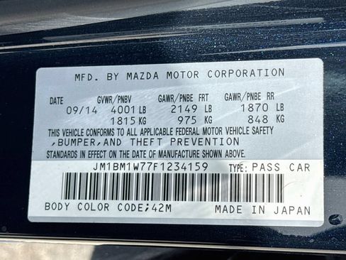 Used 2015 MAZDA MAZDA3 i Grand Touring FWD image 40