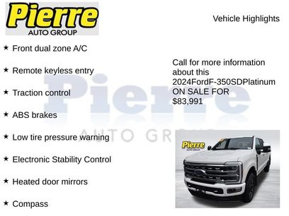 Used 2024 Ford F350 Platinum