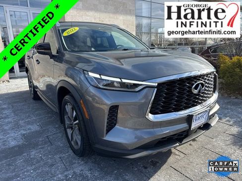 Certified 2022 INFINITI QX60 Luxe w/ Cargo Package image 1