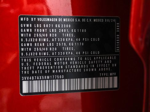 Used 2024 Volkswagen Tiguan SEL R-Line image 50