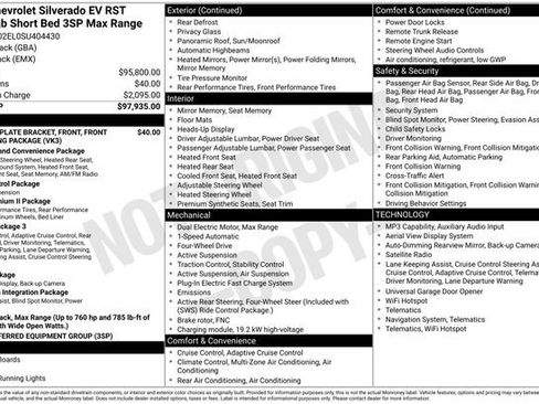 Used 2025 Chevrolet Silverado EV RST AWD/4WD image 14