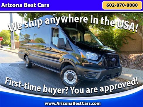 Used 2023 Ford Transit 250 148 High Roof Extended w/ Load Area Protection Package RWD image 1