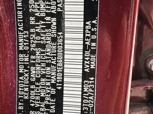 Used 2013 Toyota Avalon Limited image 41