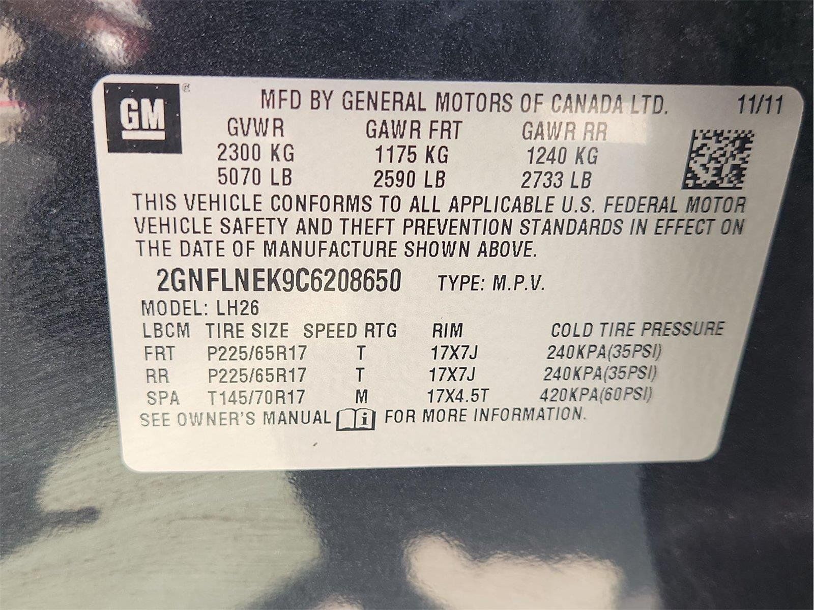 Used 2012 Chevrolet Equinox LT AWD/4WD image 31