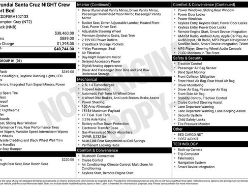 Used 2024 Hyundai Santa Cruz Night image 40