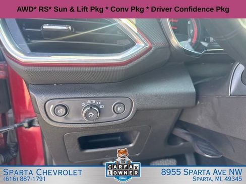 Used 2022 Chevrolet TrailBlazer RS w/ Sun and Liftgate Package AWD/4WD image 16