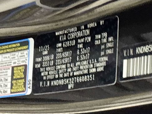 New 2026 Kia Carnival LXS image 24