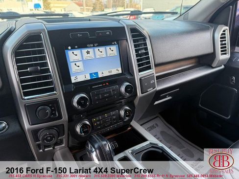 Used 2016 Ford F150 Lariat w/ Equipment Group 502A Luxury image 19