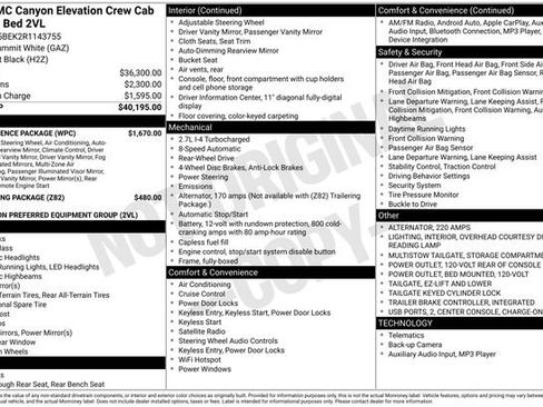 Used 2024 GMC Canyon Elevation w/ Convenience Package image 7