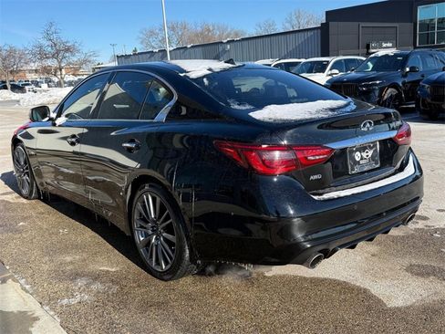 Used 2018 INFINITI Q50 Red Sport 400 w/ Proactive Package image 5