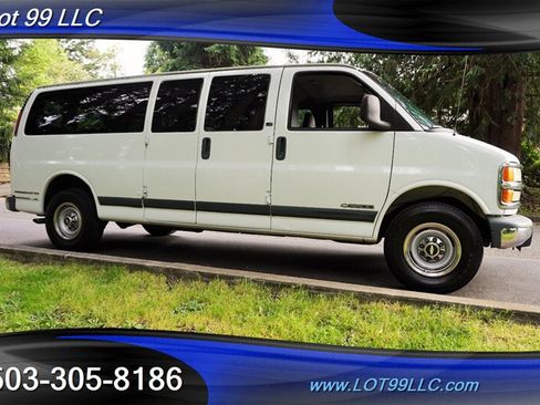 Used 2002 Chevrolet Express 3500 Extended Passenger w/ LS Preferred Equipment Group RWD image 7