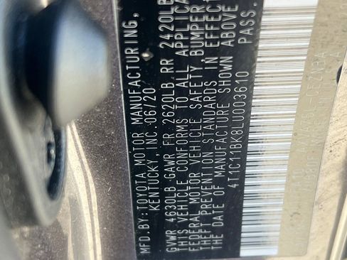 Certified 2020 Toyota Camry LE w/ Cold Weather Package image 23