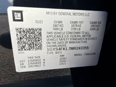Used 2021 Cadillac Escalade Sport w/ Driver Assist Tech Package AWD/4WD image 42