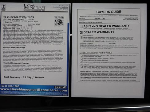 Used 2022 Chevrolet Equinox LT image 20