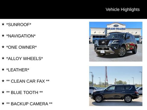 Used 2023 Nissan Armada SL w/ Captain's Chairs Package image 4