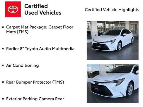 Certified 2024 Toyota Corolla LE FWD image 7