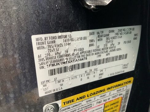 Used 2019 Ford Expedition Max Platinum AWD/4WD image 29