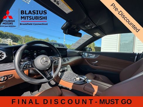 Used 2023 Mercedes-Benz E 450 4MATIC Cabriolet w/ Driver Assistance Package image 11