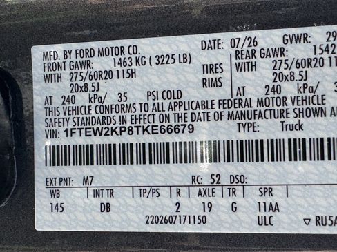 New 2026 Ford F150 STX w/ Equipment Group 200A RWD image 27