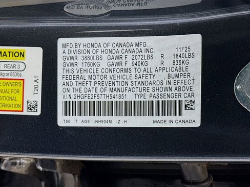 New 2026 Honda Civic Sport image 29