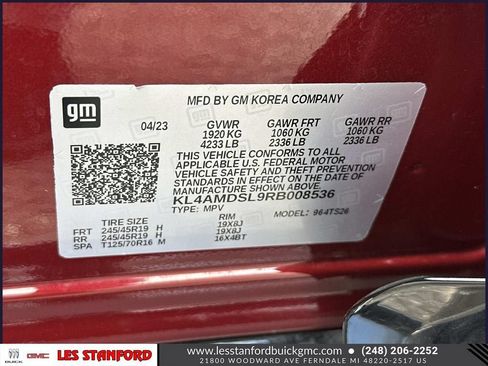 Used 2024 Buick Encore GX Sport Touring w/ Experience Buick Package FWD image 19