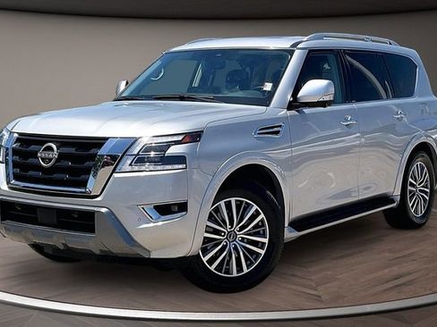 Certified 2024 Nissan Armada SL w/ Captain's Chairs Package RWD image 1