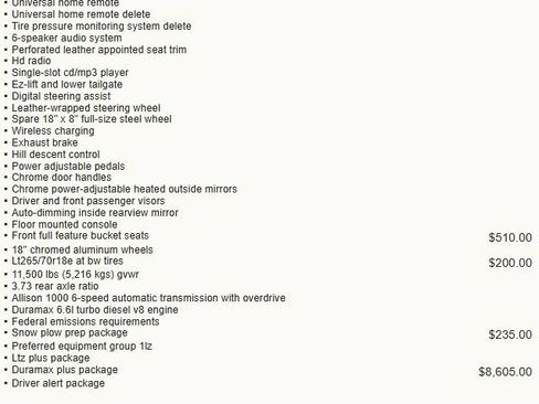 Used 2016 Chevrolet Silverado 3500 LTZ w/ Duramax Plus Package image 3