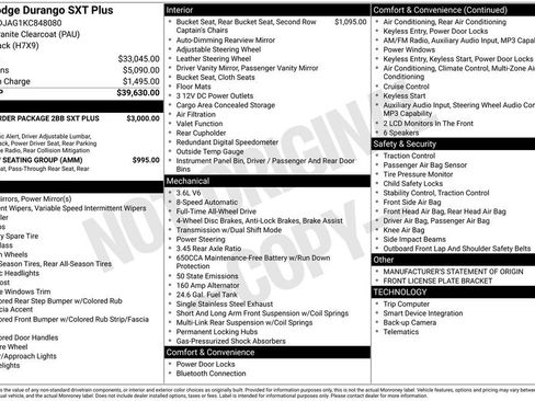 Used 2019 Dodge Durango SXT image 27