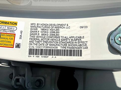 Used 2024 Honda Accord EX image 34