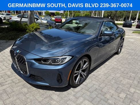 Used 2021 BMW 430i Convertible w/ Parking Assistance Package RWD image 1