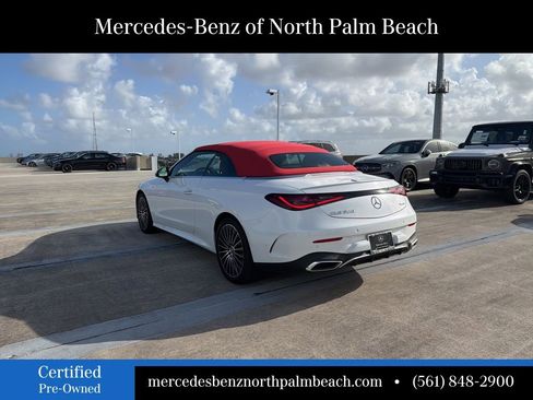 Used 2025 Mercedes-Benz CLE 300 4MATIC Cabriolet image 4