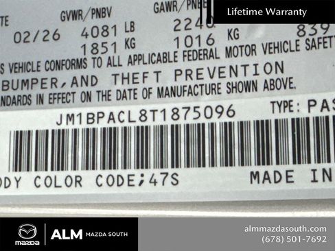 New 2026 MAZDA MAZDA3 2.5 S Sedan w/ Preferred Pkg image 33