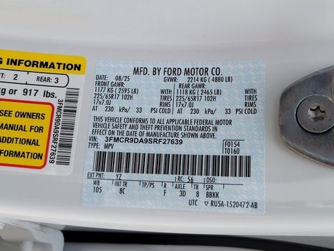 New 2025 Ford Bronco Sport Badlands w/ Badlands Tech Package image 12