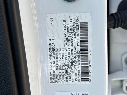 Used 2024 Honda Civic Sport Touring image 35