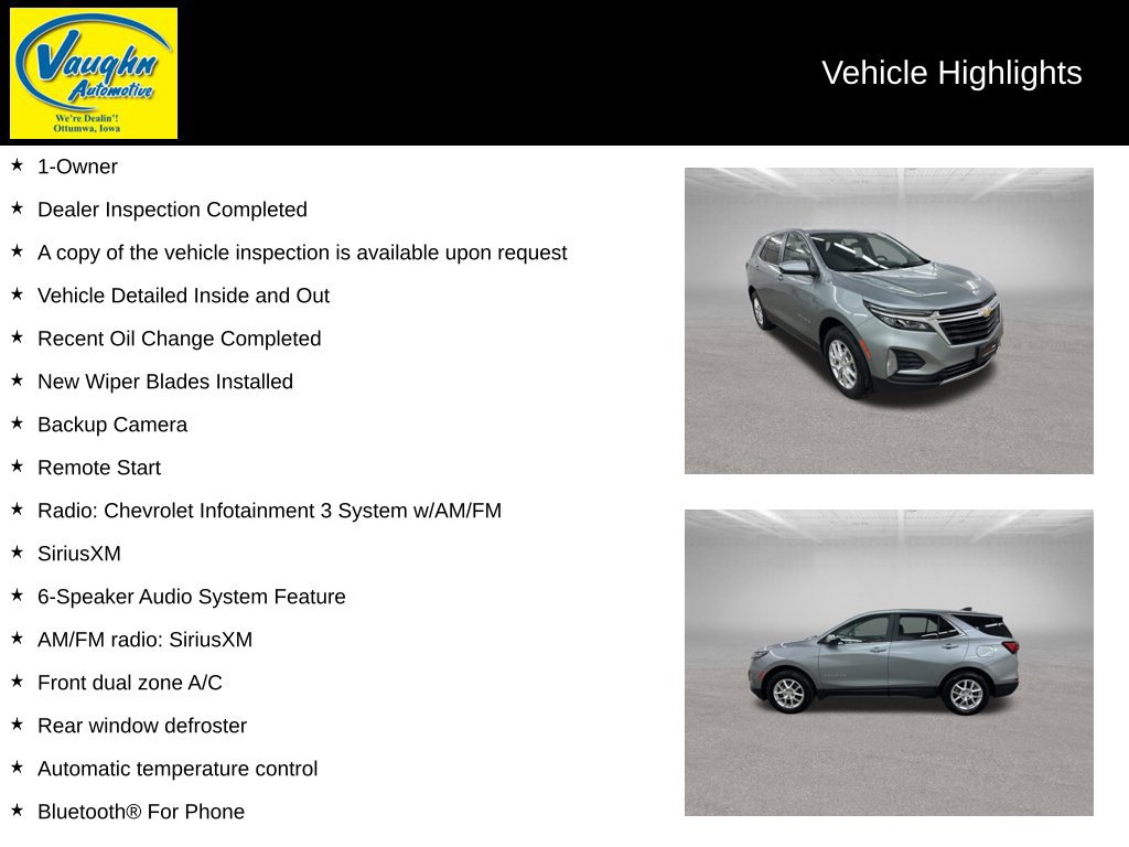 Used 2024 Chevrolet Equinox LT w/ LPO, Floor Liner Package AWD/4WD image 2