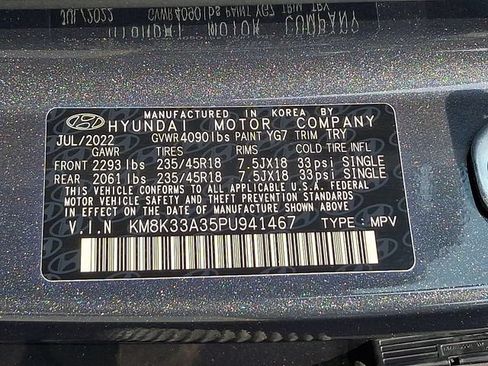 Used 2023 Hyundai Kona N Line w/ Cargo Package FWD image 28