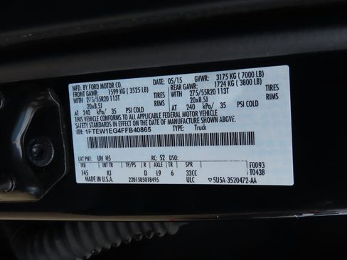 Used 2015 Ford F150 King Ranch w/ Equipment Group 601A Luxury image 31